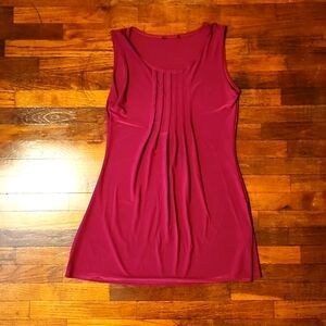 Womens Fushia Pink Tunic Shirt